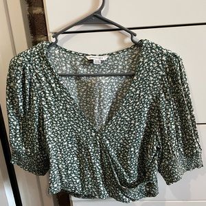 AE cropped blouse